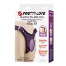 PRETTY LOVE ARNeS UNIVERSAL TIPO BRAGA PARA STRAP ON MORADO Y NEGRO