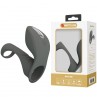 PRETTY LOVE ANILLO VIBRADOR RECARGABLE CON DOBLE ESTIMULADOR