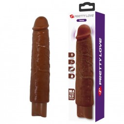 PRETTY LOVE GAVIN VIBRADOR REALiSTICO 25 CM Ø 5 CM COLOR MARRoN