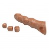 PRETTY LOVE FUNDA EXTENSORA PARA PENE AJUSTABLE 28 CM Ø 45 CM COLOR MARRoN