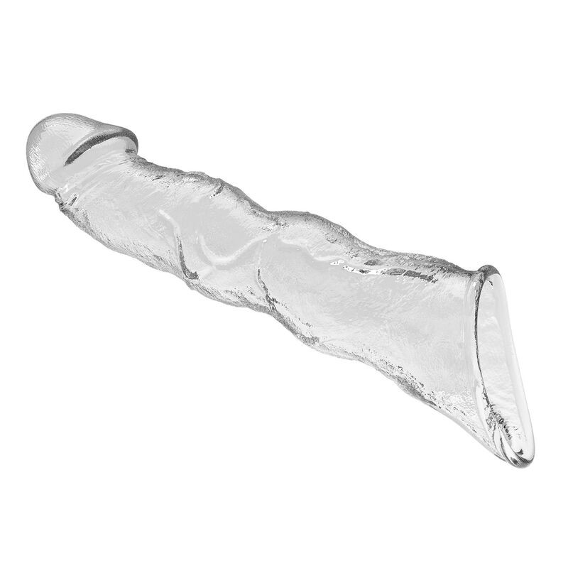 PRETTY LOVE FUNDA EXTENSORA PARA PENE AJUSTABLE 28 CM Ø 45 CM COLOR TRANSPARENTE