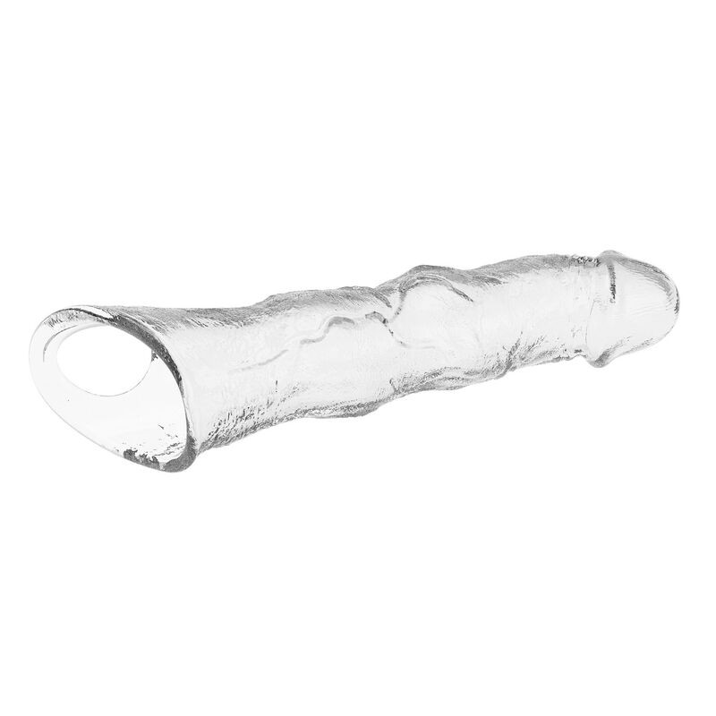 PRETTY LOVE FUNDA EXTENSORA PARA PENE AJUSTABLE 28 CM Ø 45 CM COLOR TRANSPARENTE