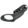PRETTY LOVE CRAIG ANILLO PARA PENE VIBRADOR RECARGABLE NEGRO