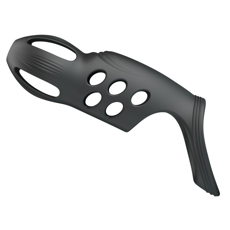 PRETTY LOVE CRAIG ANILLO PARA PENE VIBRADOR RECARGABLE NEGRO