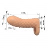 PRETTY LOVE NESMITH FUNDA PARA PENE EXTENSORA 13 CM Ø 38 CM COLOR NATURAL