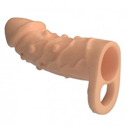 PRETTY LOVE DORT FUNDA PARA PENE EXTENSORA 14 CM Ø 4 CM COLOR NATURAL