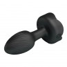 PRETTY LOVE PLUG ANAL VIBRADOR 10 MODOS RECARGABLE NEGRO