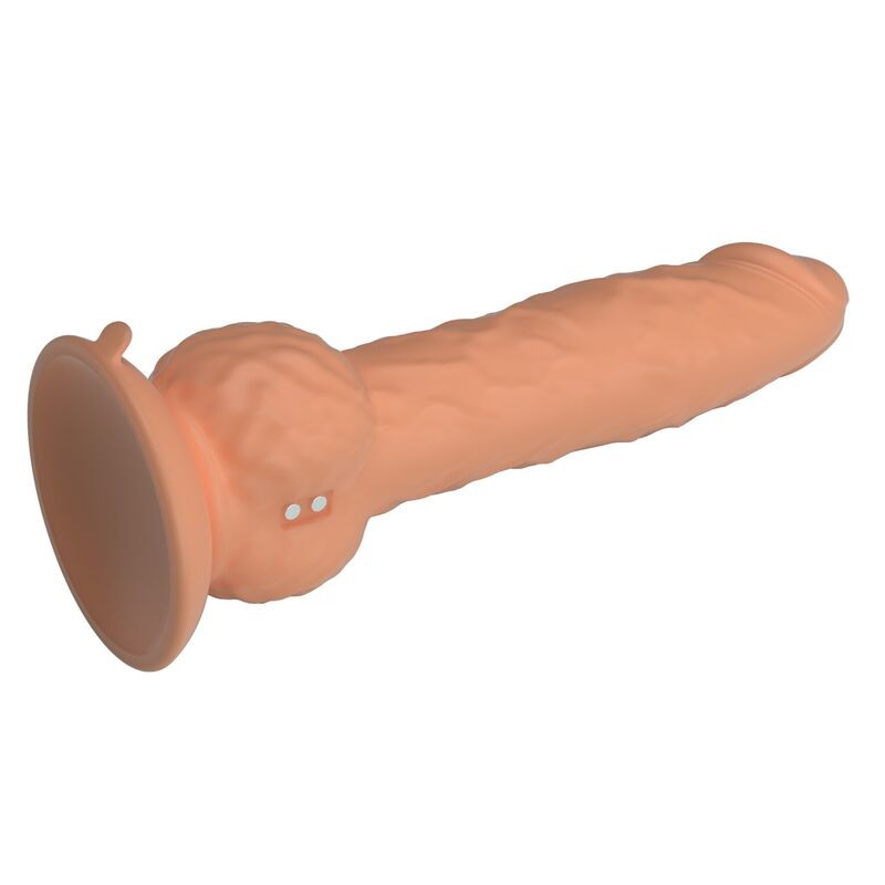 PRETTY LOVE EREN DILDO VIBRADOR CON EMPUJE 205 CM Ø 45 CM COLOR NATURAL
