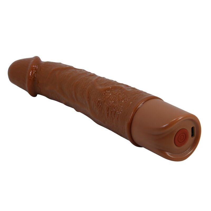 PRETTY LOVE LEONARDO VIBRADOR REALiSTICO 20 CM Ø 4 CM COLOR MARRoN