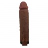 PRETTY LOVE XERXES FUNDA PARA PENE VIBRADORA 22 CM Ø 45 CM COLOR MARRoN