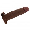 PRETTY LOVE XERXES FUNDA PARA PENE VIBRADORA 22 CM Ø 45 CM COLOR MARRoN
