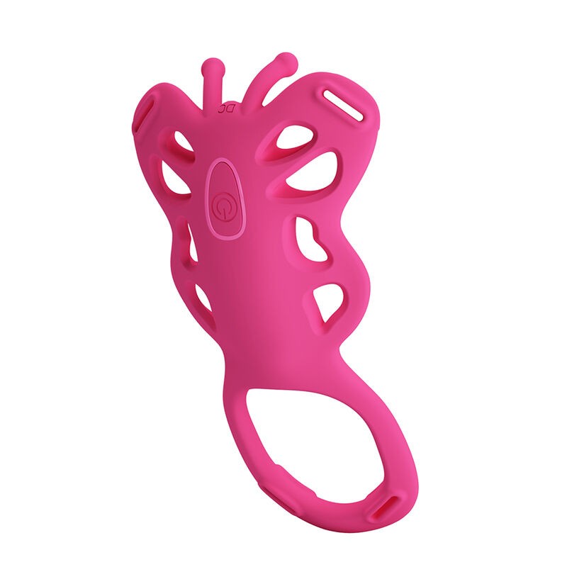 PRETTY LOVE BUTTERFLY MASAJEADOR TANGA APP CONTROL ROSA