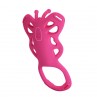 PRETTY LOVE BUTTERFLY MASAJEADOR TANGA APP CONTROL ROSA