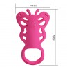 PRETTY LOVE BUTTERFLY MASAJEADOR TANGA APP CONTROL ROSA