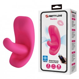PRETTY LOVE HAZELYNN MASAJEADOR APP CONTROL 12 FUNCIONES ROSA
