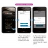 PRETTY LOVE HAZELYNN MASAJEADOR APP CONTROL 12 FUNCIONES ROSA