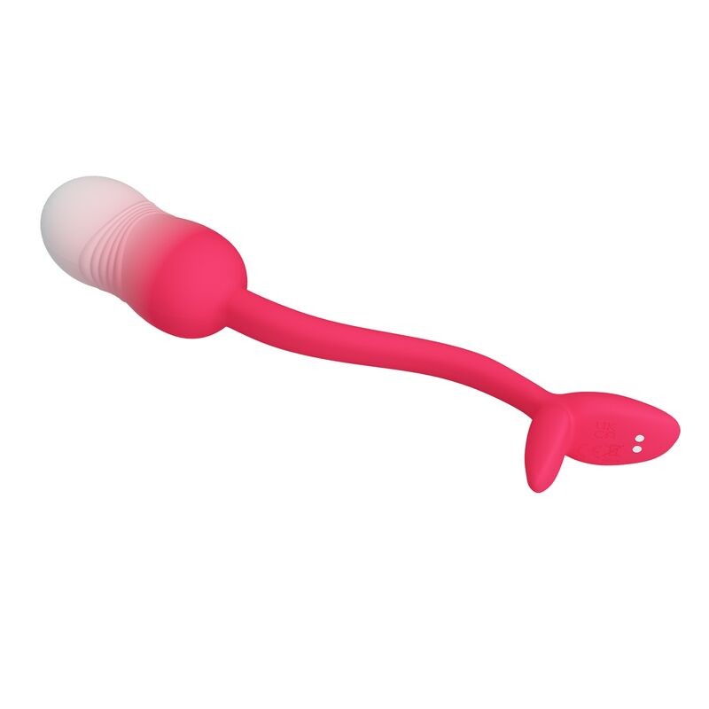 PRETTY LOVE HUEVO VIBRADOR PULSEN CONTROL APP 12 FUNCIONES RECARGABLE USB ROSA