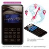 PRETTY LOVE HUEVO VIBRADOR PULSEN CONTROL APP 12 FUNCIONES RECARGABLE USB ROSA