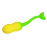 PRETTY LOVE HUEVO VIBRADOR PULSEN CONTROL APP 12 FUNCIONES RECARGABLE USB VERDE AMARILLO