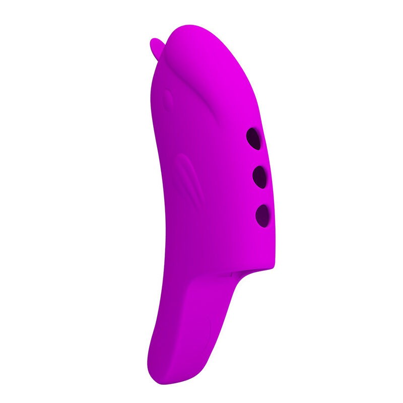 PRETTY LOVE PETERSON HONEY FINGER VIBRADOR DE DEDO RECARGABLE MORADO