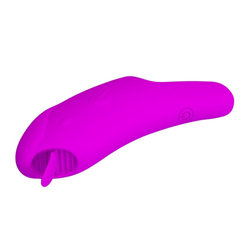 PRETTY LOVE PETERSON HONEY FINGER VIBRADOR DE DEDO RECARGABLE MORADO