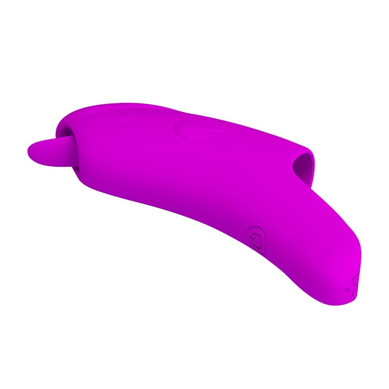 PRETTY LOVE PETERSON HONEY FINGER VIBRADOR DE DEDO RECARGABLE MORADO