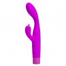 PRETTY LOVE JENE VIBRADOR DOBLE ESTIMULACIoN PARA PUNTO G Y CLiTORIS MORADO