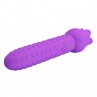 PRETTY LOVE DANNELL VIBRADOR CON ESTIMULACIoN ORAL Y CLITORAL RECARGABLE MORADO