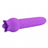 PRETTY LOVE DANNELL VIBRADOR CON ESTIMULACIoN ORAL Y CLITORAL RECARGABLE MORADO