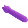 PRETTY LOVE DANNELL VIBRADOR CON ESTIMULACIoN ORAL Y CLITORAL RECARGABLE MORADO