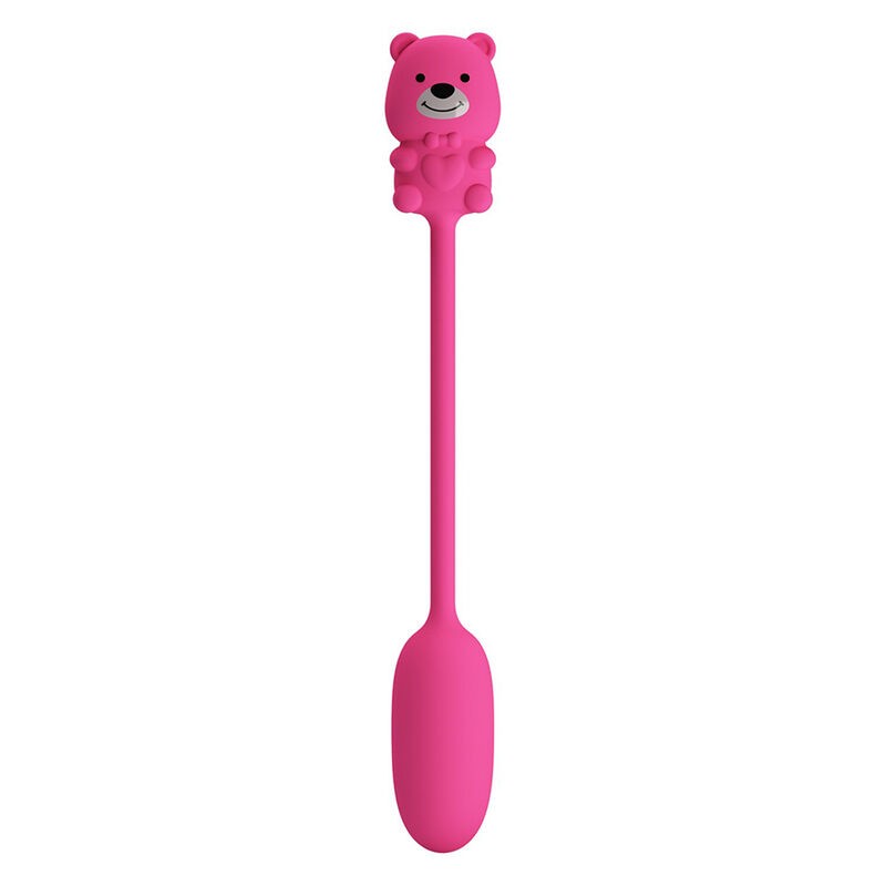 PRETTY LOVE OLSON HUEVO VIBRADOR CON MANDO POR CABLE RECARGABLE ROSA