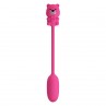 PRETTY LOVE OLSON HUEVO VIBRADOR CON MANDO POR CABLE RECARGABLE ROSA