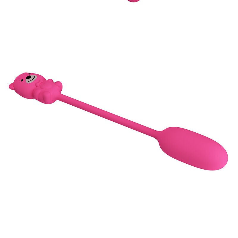 PRETTY LOVE OLSON HUEVO VIBRADOR CON MANDO POR CABLE RECARGABLE ROSA