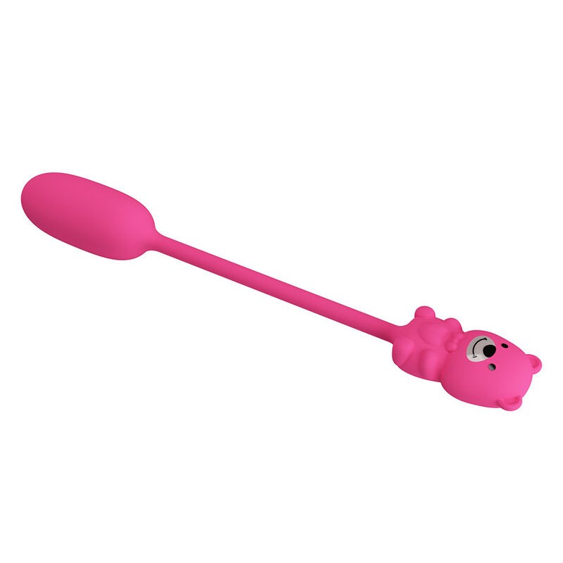 PRETTY LOVE OLSON HUEVO VIBRADOR CON MANDO POR CABLE RECARGABLE ROSA