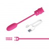 PRETTY LOVE OLSON HUEVO VIBRADOR CON MANDO POR CABLE RECARGABLE ROSA