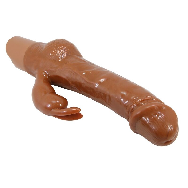 PRETTY LOVE ELLISON VIBRADOR RABBIT REALiSTICO 226 CM Ø 42 CM COLOR MARRoN