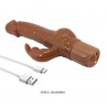 PRETTY LOVE ELLISON VIBRADOR RABBIT REALiSTICO 226 CM Ø 42 CM COLOR MARRoN