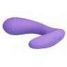 PRETTY LOVE ANDROMEDA VIBRADOR DE DOBLE ESTIMULACIoN RECARGABLE MORADO
