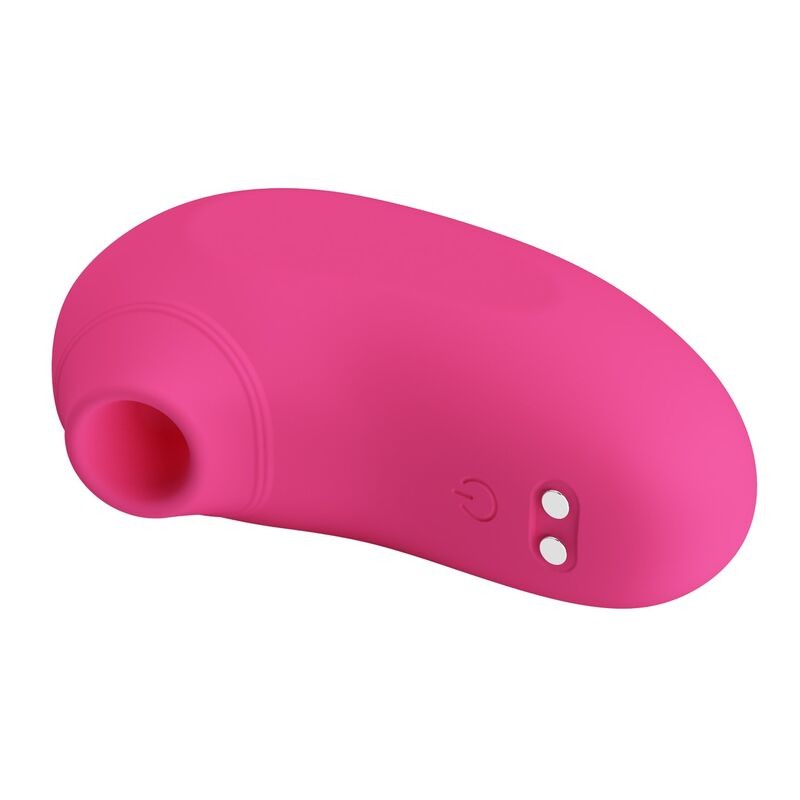 PRETTY LOVE ARILA SUCCIONADOR DE CLiTORIS CON VIBRACIoN RECARGABLE ROSA