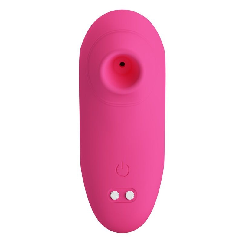 PRETTY LOVE ARILA SUCCIONADOR DE CLiTORIS CON VIBRACIoN RECARGABLE ROSA