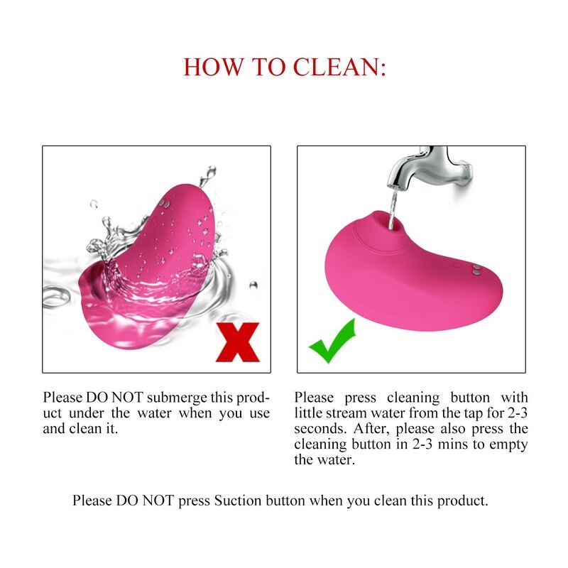 PRETTY LOVE ARILA SUCCIONADOR DE CLiTORIS CON VIBRACIoN RECARGABLE ROSA