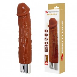 PRETTY LOVE PRO VIBRADOR REALiSTICO 235 CM Ø 48 CM COLOR MARRoN