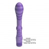 PRETTY LOVE SUMMER VIBRADOR DOBLE CON ASA 19 CM Ø 35 CM MORADO
