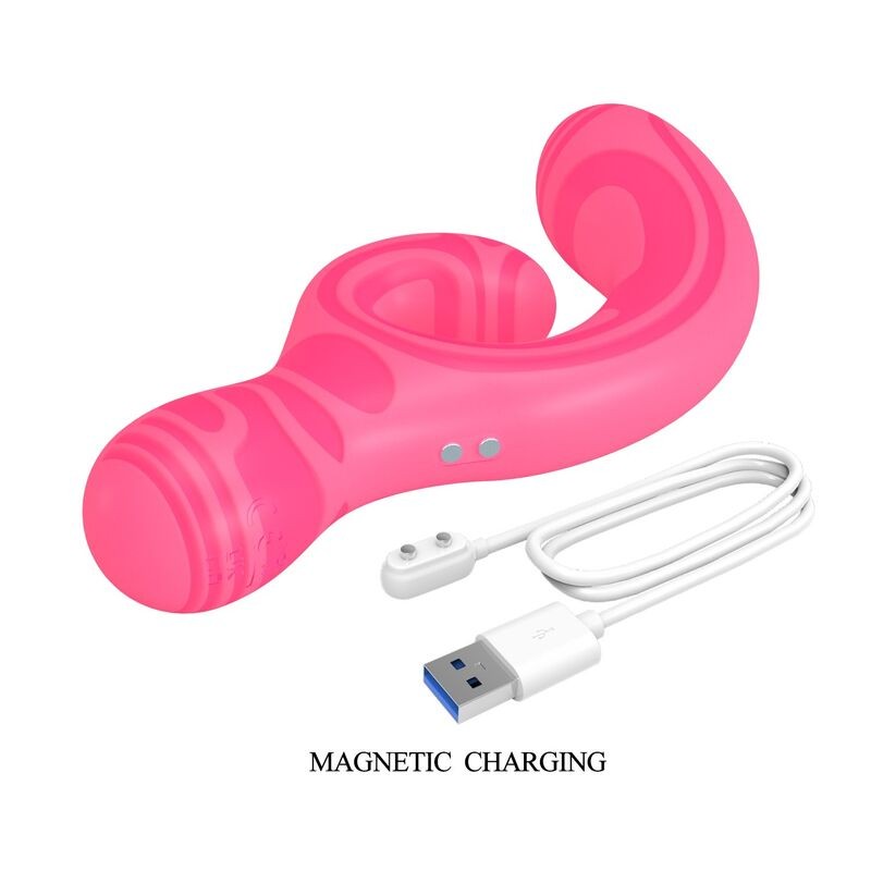PRETTY LOVE VERITY MASAJEADOR DOBLE RECARGABLE USB