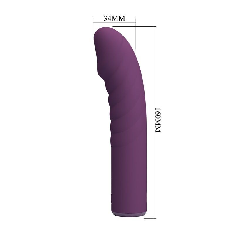 PRETTY LOVE RYLAND VIBRADOR RECARGABLE 10 FUNCIONES MORADO
