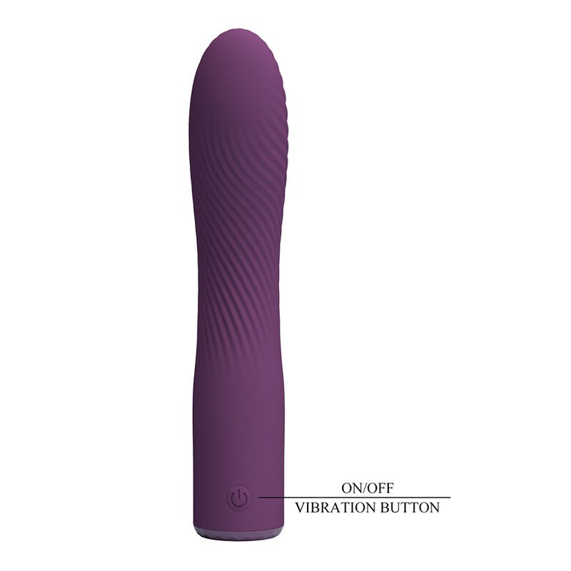 PRETTY LOVE KISSELL VIBRADOR RECARGABLE 10 FUNCIONES MORADO
