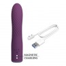 PRETTY LOVE KISSELL VIBRADOR RECARGABLE 10 FUNCIONES MORADO