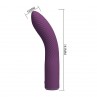 PRETTY LOVE KISSELL VIBRADOR RECARGABLE 10 FUNCIONES MORADO