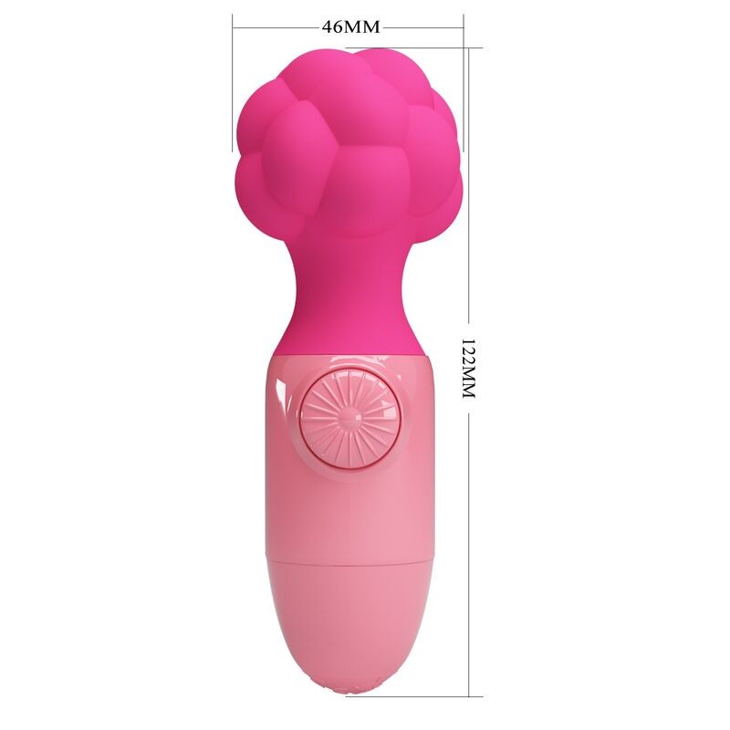 PRETTY LOVE ANWEN MINI MASAJEADOR RECARGABLE ROSA