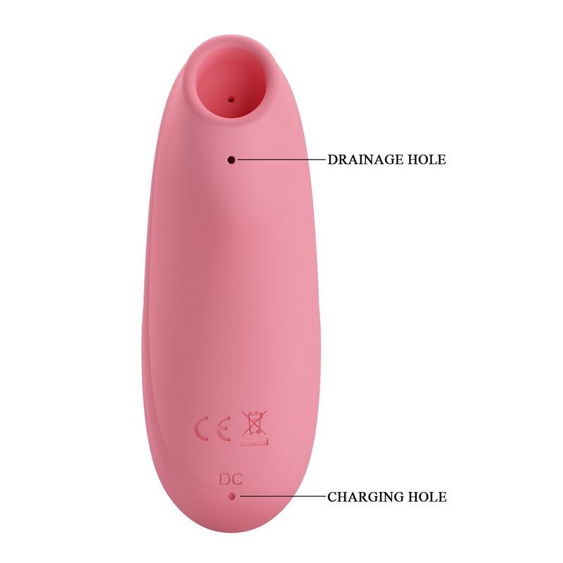 PRETTY LOVE OTIS ESTIMULADOR DE CLiTORIS POR SUCCIoN 7 MODOS ROSA